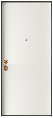 porta blindata modello roma bianca