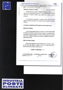 certificazione porte blindate 24